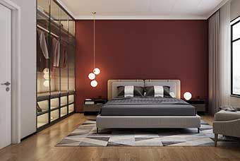 黑河现代风格-卧室