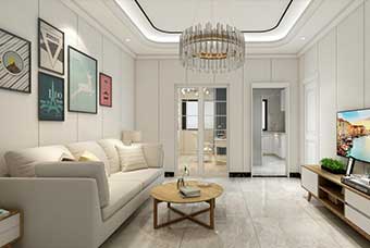 黑河现代风格-客厅