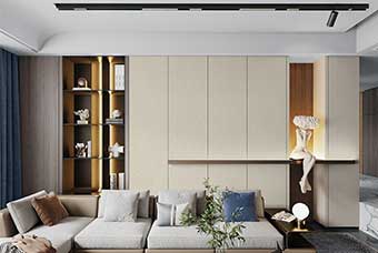 黑河北欧风格-客厅