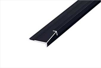 黑河航空纤维墙咔铝合金阳角线（哑黑氧化）