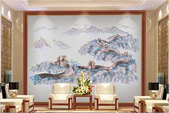 黑河森佰汇航空纤维墙咔（唯我中华）