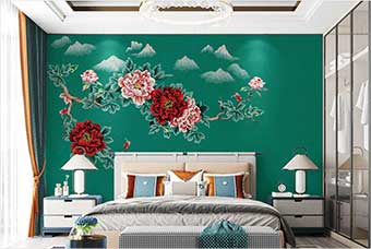 黑河森佰汇航空纤维墙咔（爱情花语）