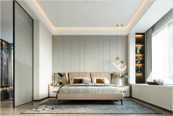 黑河卧室空间案例